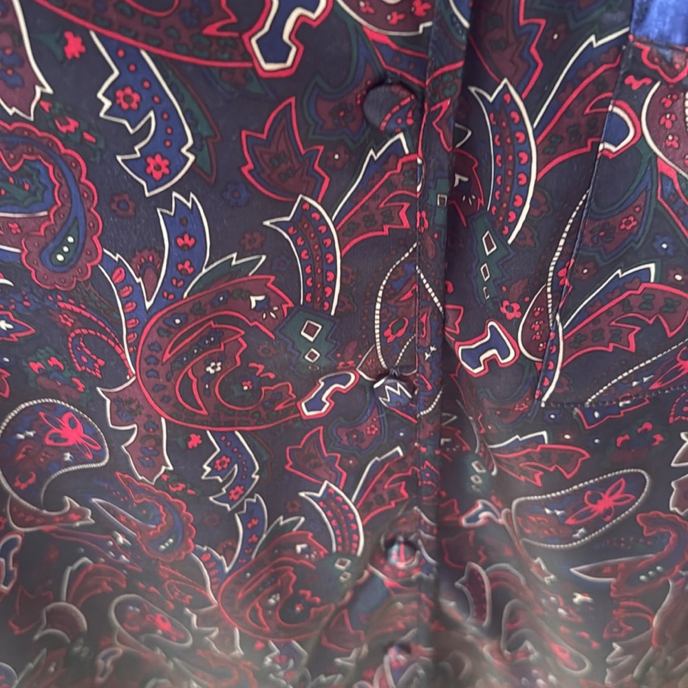 TESORO Paisley Print Robe 💙 - Picture 10 of 10
